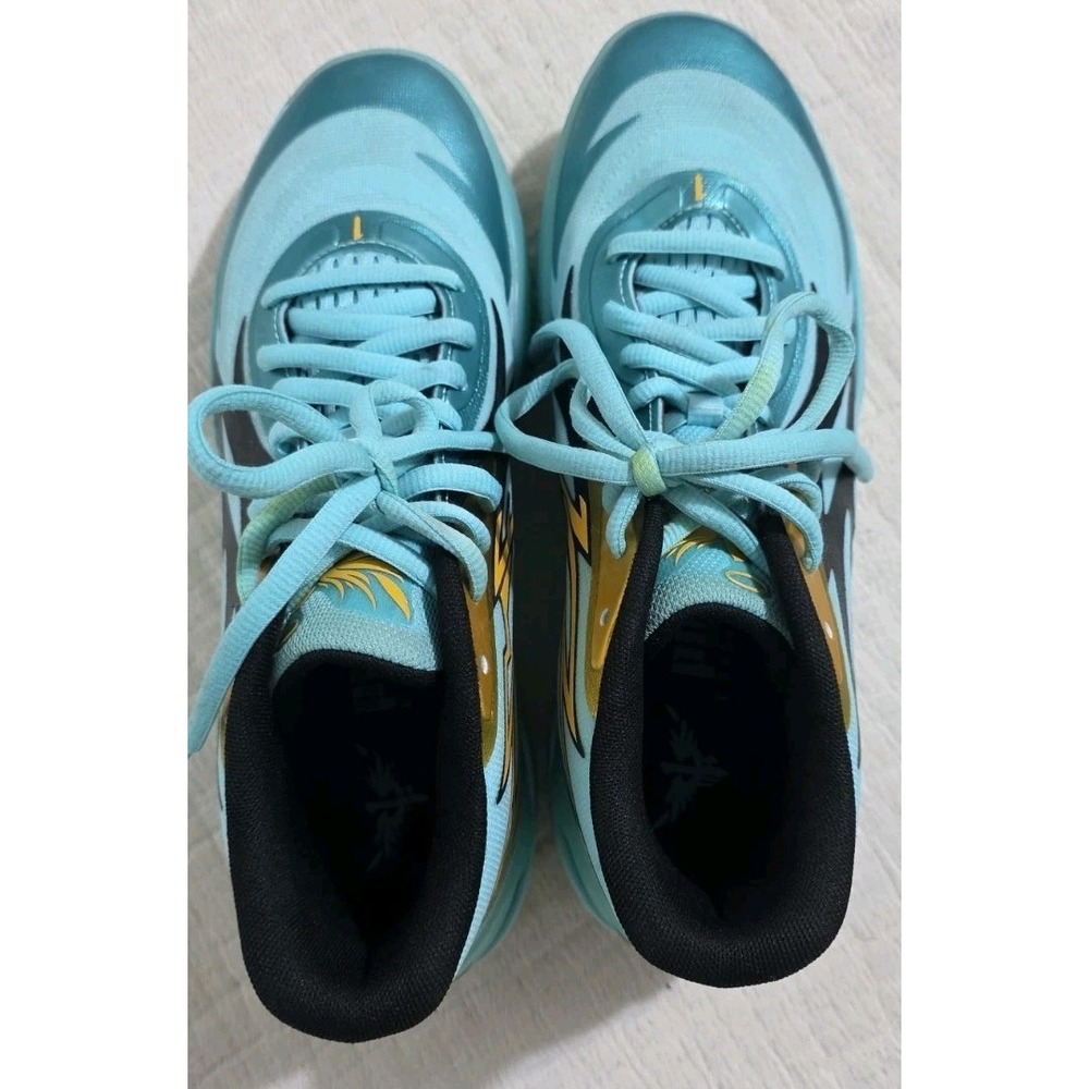 PUMA‎ MB.02 Honeycomb - 377590-01 Lamelo Ball Mens Sz 10 EUC Blue - Picture 4 of 7